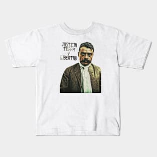 1910–1920  main leader Mexican Revolution  vintage Kids T-Shirt